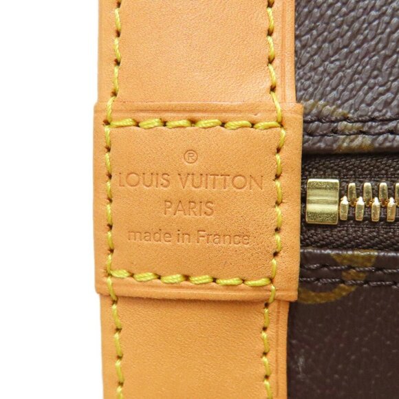 LOUIS VUITTON Brown Monogram Canvas Alma PM Bag - Picture 6 of 11